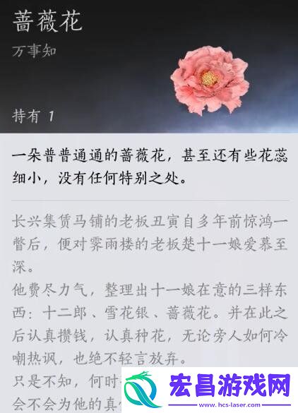 蔷薇风信任务攻略