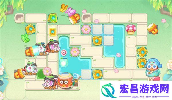 保卫萝卜4梁波波与祝秋秋第78关怎么过