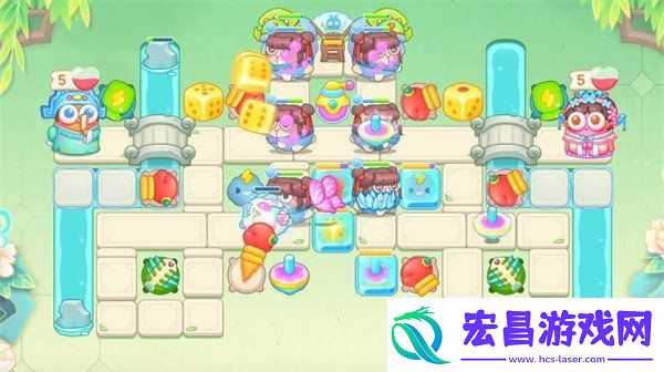 保卫萝卜4梁波波与祝秋秋第82关怎么过