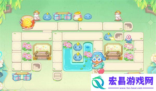 保卫萝卜4梁波波与祝秋秋第71关怎么过