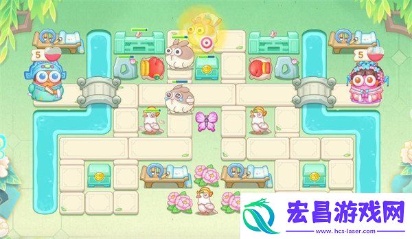 保卫萝卜4梁波波与祝秋秋第82关怎么过