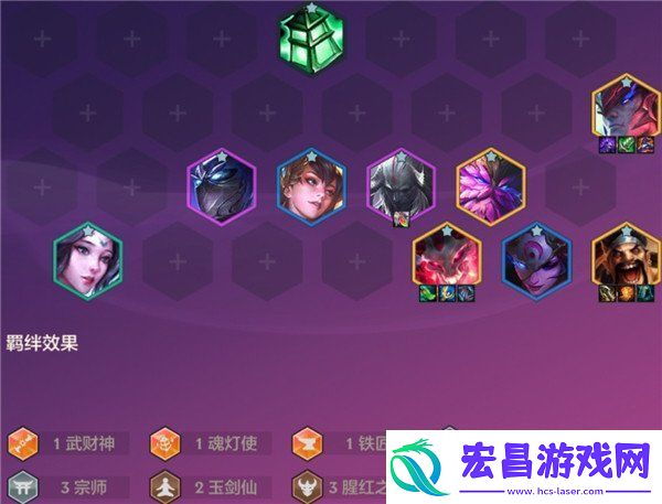 金铲铲之战恭喜发财锤石阵容怎么玩