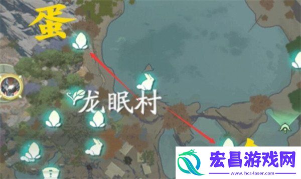 金蛋具体位置一览