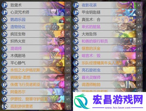伊瑟拉翡翠守护巨龙新卡组推荐