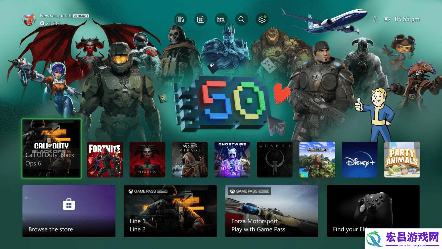 微软50岁啦！Xbox主题内容上线