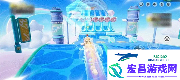 元梦之星飞跃喷泉怎么玩