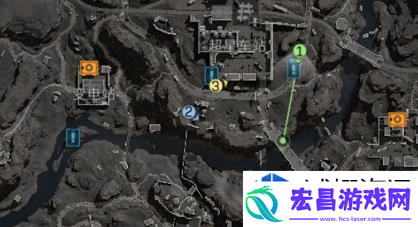 三角洲行动长弓溪谷交易桥在哪