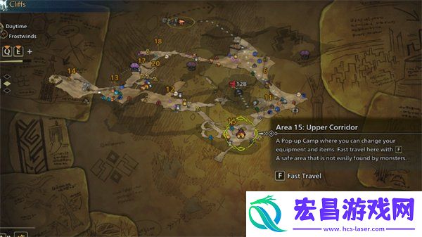冰雾断崖安全营地放置地点推荐