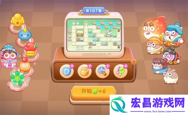 梁波波与祝秋秋第107关通关攻略