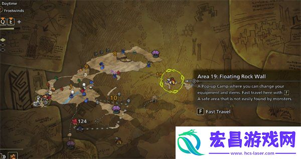 冰雾断崖安全营地放置地点推荐