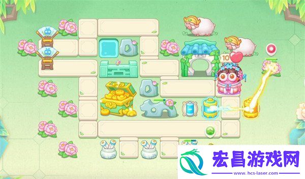 保卫萝卜4梁波波与祝秋秋第112关怎么过
