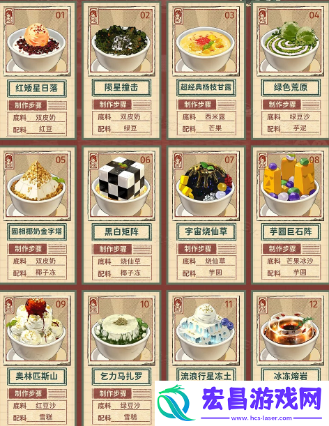 糖水配方大全一览