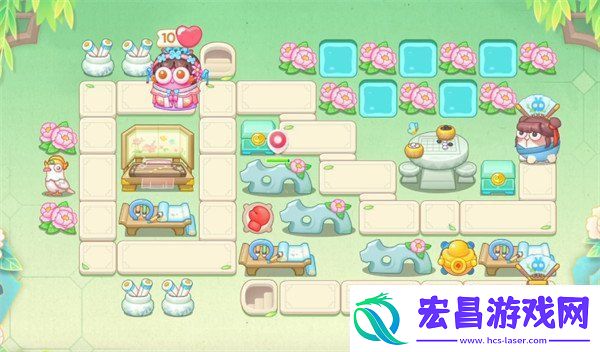 保卫萝卜4梁波波与祝秋秋第107关怎么过