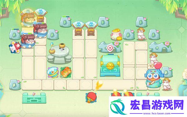 保卫萝卜4梁波波与祝秋秋第115关怎么过