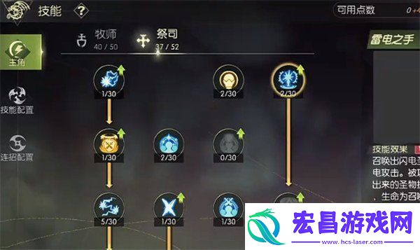 龙之谷世界祭司技能怎么点
