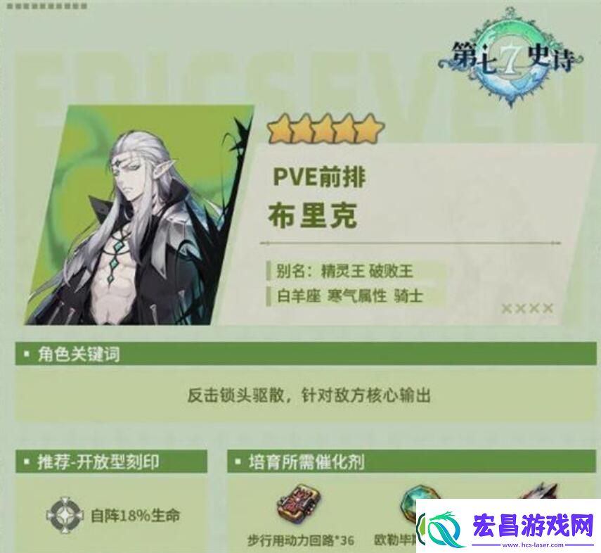 第七史诗布里克值得培养吗