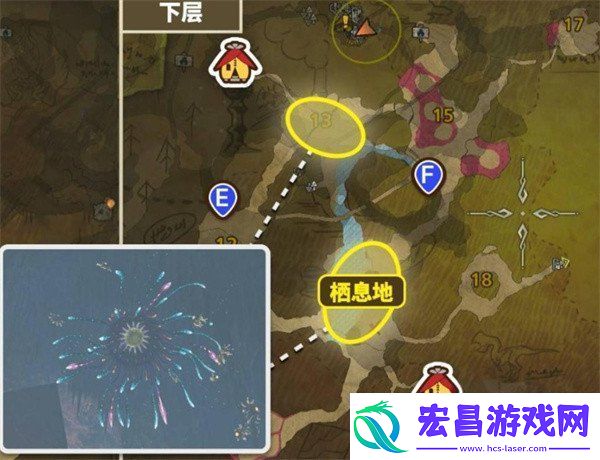 怪物猎人荒野大望花水母在哪