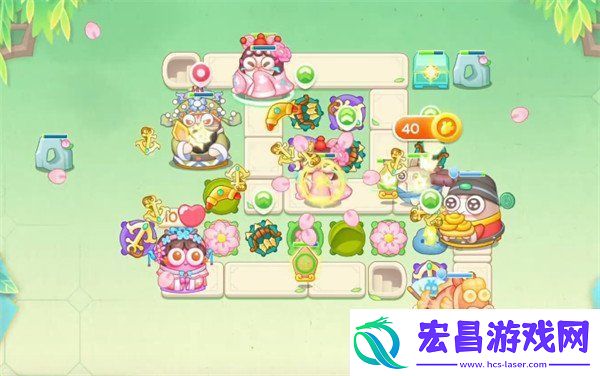 保卫萝卜4梁波波与祝秋秋第114关怎么过