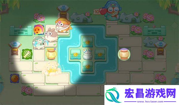 保卫萝卜4梁波波与祝秋秋第118关怎么过