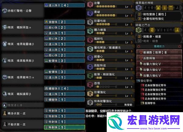 巫师弩流配装全攻略
