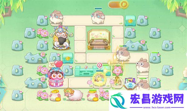 保卫萝卜4梁波波与祝秋秋第114关怎么过