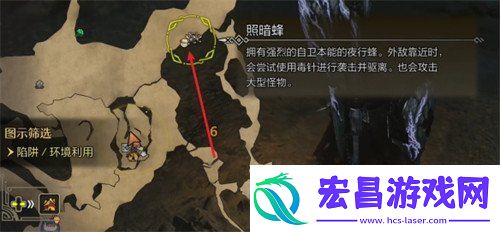 怪物猎人荒野照暗蜂在哪里