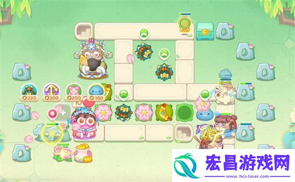 保卫萝卜4梁波波与祝秋秋第114关怎么过