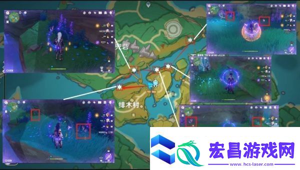 原神3.6鸣草采集路线