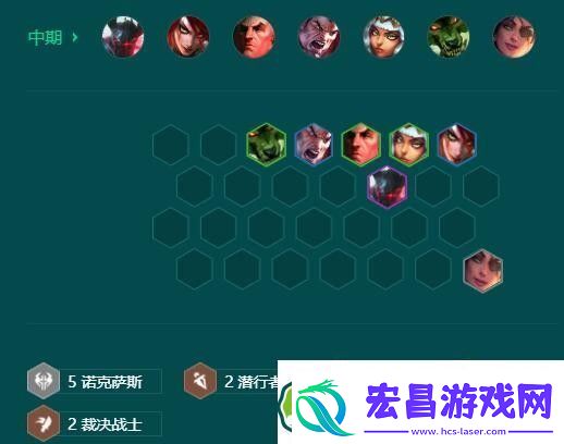 金铲铲之战s9.5高诺克萨斯莫德凯撒怎么玩