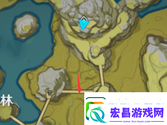 原神逐月符位置一览