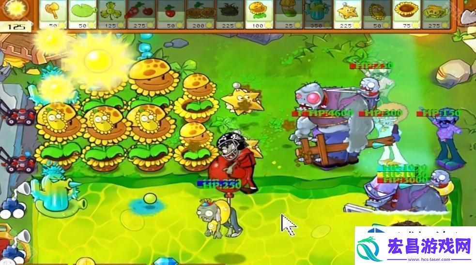 植物大战僵尸杂交版冒险模式第64关通关技巧