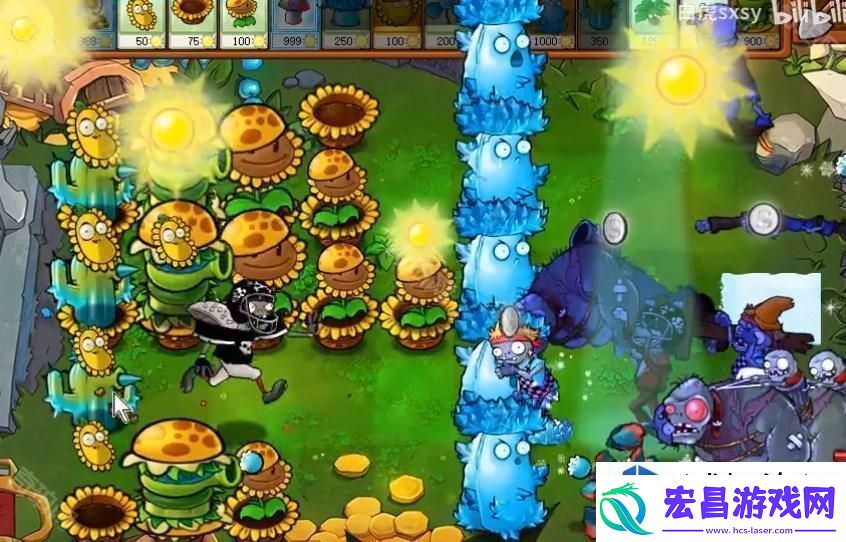 植物大战僵尸杂交版挑战模式第49关攻略