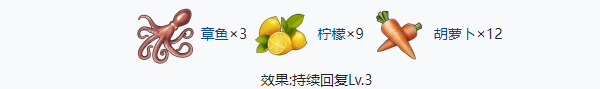 开放空间三级食物有什么