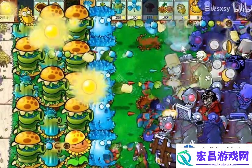 植物大战僵尸杂交版挑战模式第66关攻略解析