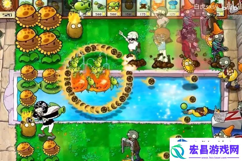 植物大战僵尸杂交版挑战模式第19关通关技巧分享