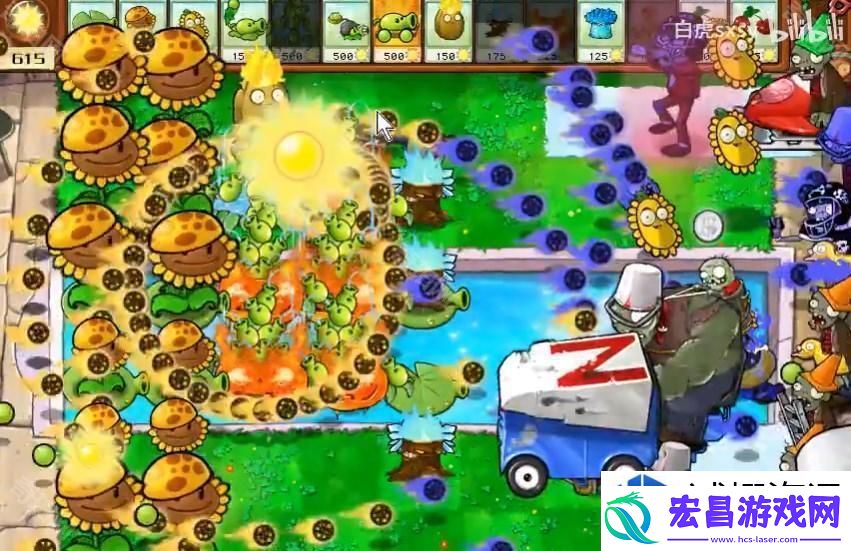 植物大战僵尸杂交版挑战模式第19关通关技巧分享