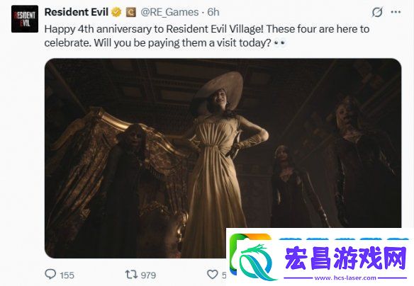 生化危**现已发售4周年！网友纷纷催促生化9
