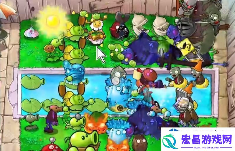 植物大战僵尸杂交版挑战模式第11关