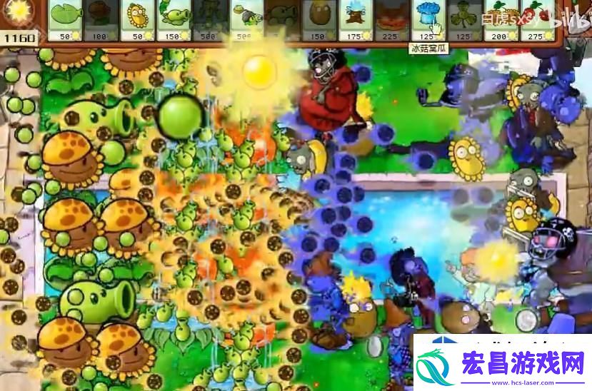 植物大战僵尸杂交版挑战模式第19关通关技巧分享