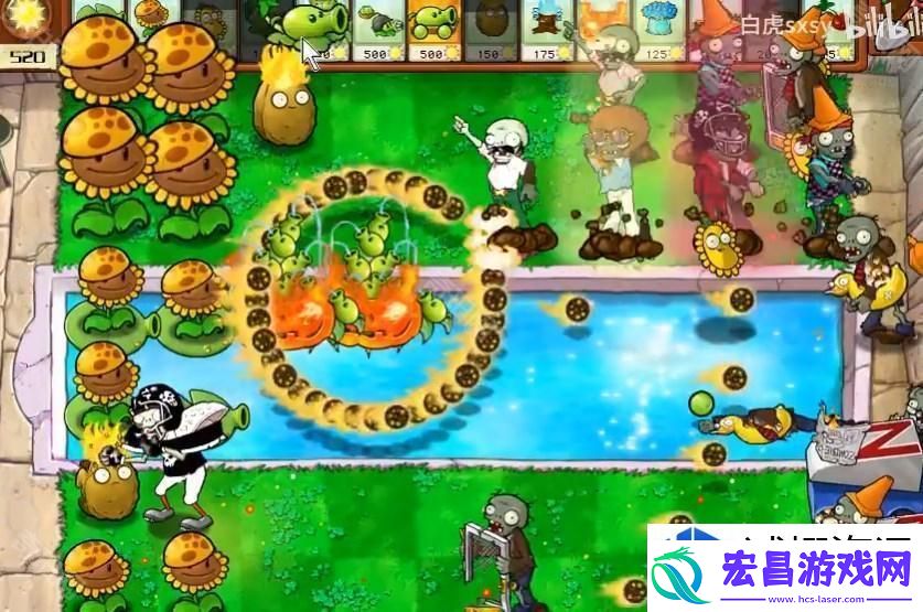 植物大战僵尸杂交版挑战模式第19关通关技巧分享