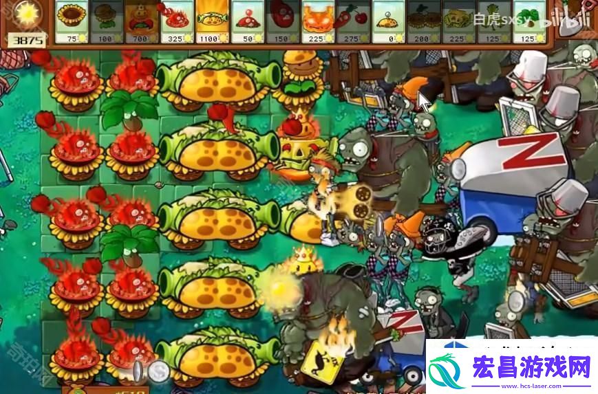 植物大战僵尸杂交版挑战模式第36关如何快速通关