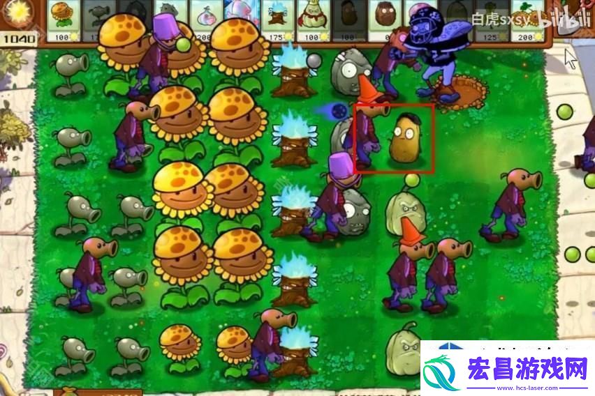 植物大战僵尸杂交版挑战模式第41关攻略解析