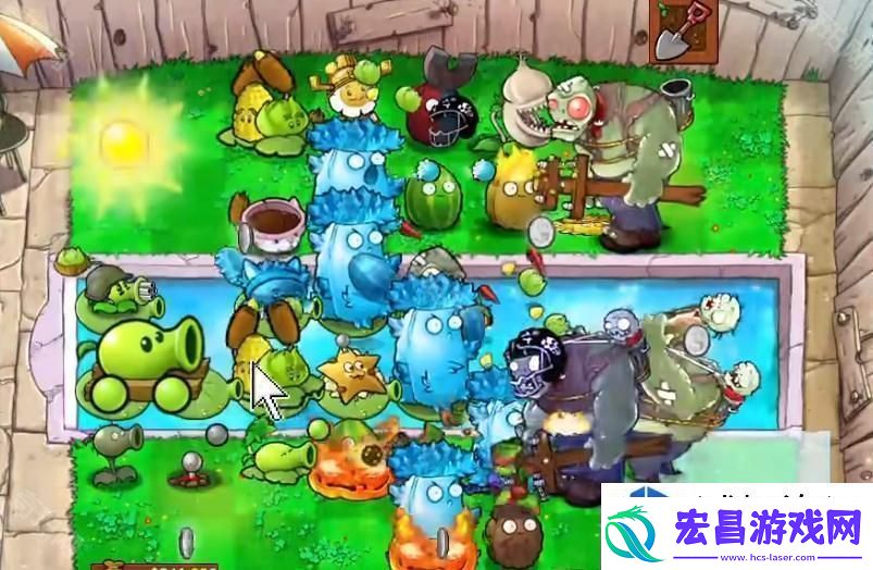 植物大战僵尸杂交版挑战模式第11关