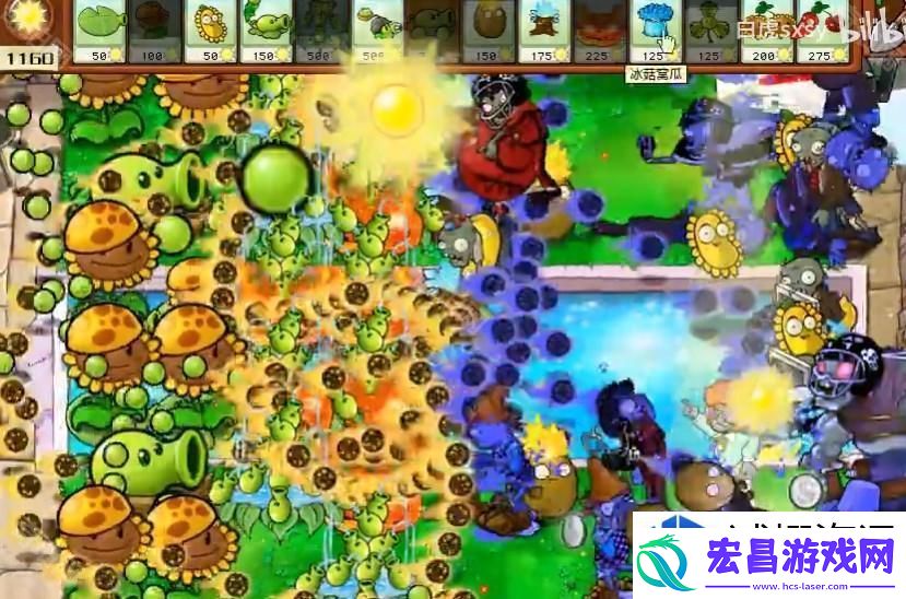 植物大战僵尸杂交版挑战模式第19关通关技巧分享