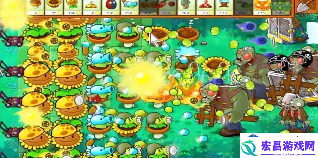 植物大战僵尸杂交版冒险模式第38关玩法解析