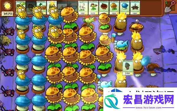 植物大战僵尸杂交版冒险第七关技巧分析