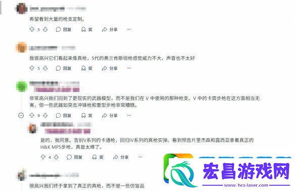 GTA6次世代枪械进化论