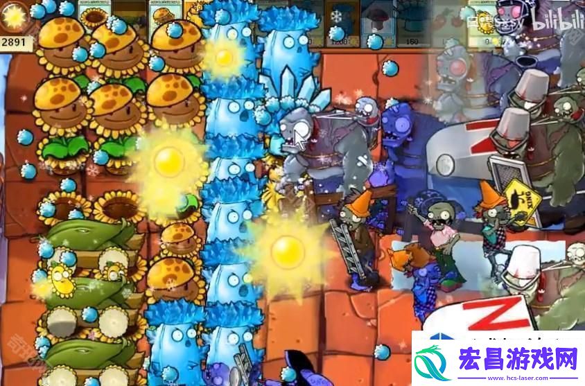 植物大战僵尸杂交版挑战模式第70关通关技巧