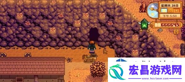 星露谷物语万灵节小屋如何进入