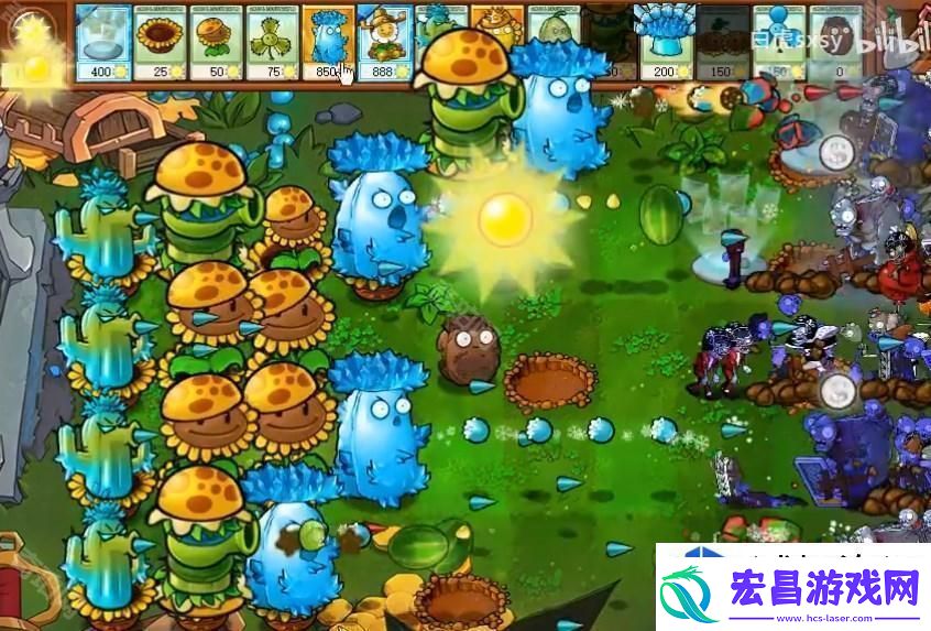 植物大战僵尸杂交版挑战模式第69关通关技巧